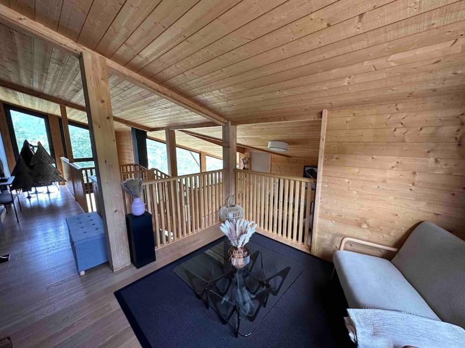 Chalet D'Architecte Avec Vue Panoramique Allos Exterior foto