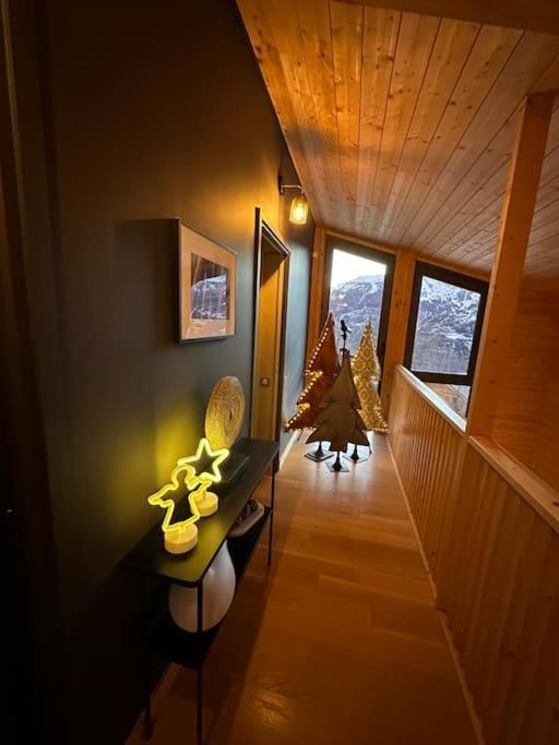 Chalet D'Architecte Avec Vue Panoramique Allos Exterior foto