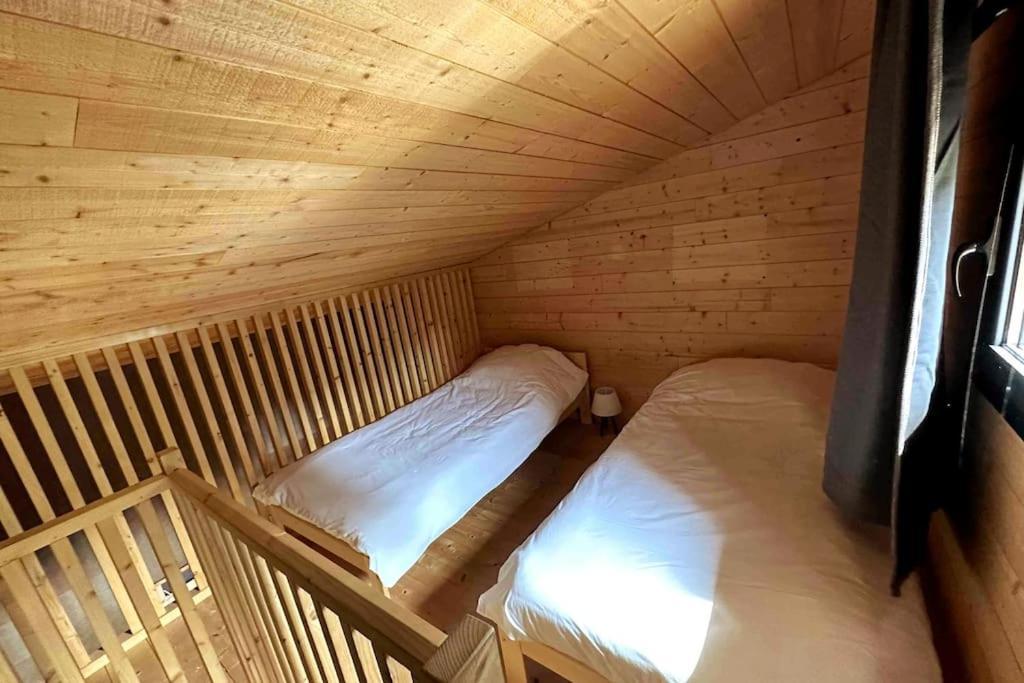 Chalet D'Architecte Avec Vue Panoramique Allos Exterior foto